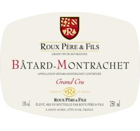 Famille Roux - Batard-Montrachet Blanc Grand Cru label