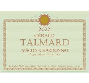Gerald Talmard - Macon-Chardonnay label