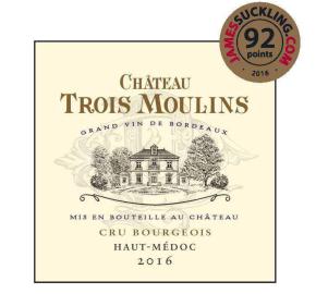 Chateau Trois Moulins label