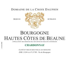 Domaine de la Croix Dauphin - Chardonnay label