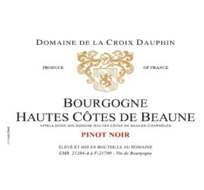 Domaine de la Croix Dauphin - Pinot Noir label