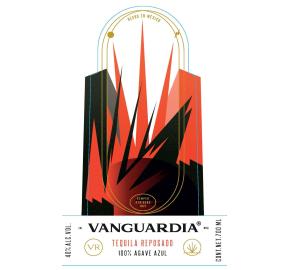 Vanguardia Tequila - Reposado label
