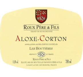 Roux Pere & Fils - Aloxe-Corton Les Boutieres label