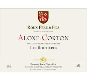 Famille Roux - Aloxe-Corton Les Boutieres label