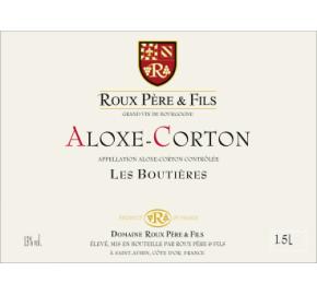 Famille Roux - Aloxe-Corton Les Boutieres label