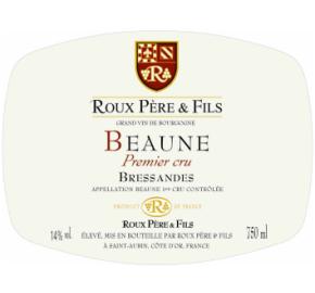 Roux Pere Et Fils - Beaune 1er Crus - Bressandes label