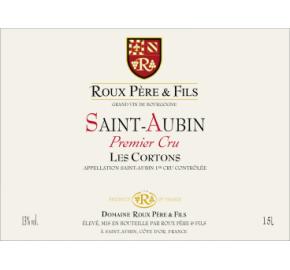 Domaine Roux - Saint-Aubin 1er Cru - Les Cortons label