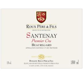 Famille Roux - Santenay 1er Cru Rouge - Beauregard label