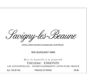 Frederic Esmonin - Savigny les Beaune label
