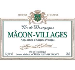 Marius Michaud - Macon-Villages label