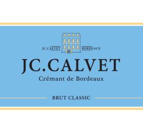 JC Calvet Brut label