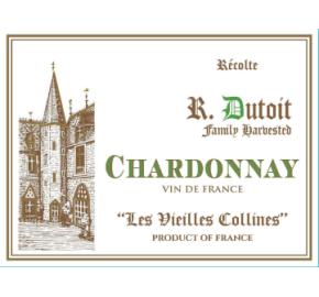 R. Dutoit - Les Vieilles Collines Chardonnay label