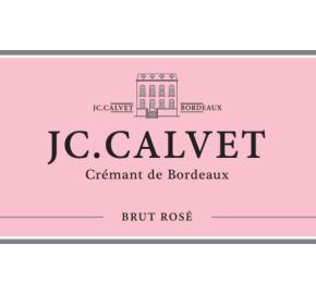 JC. Calvet Brut Rose label