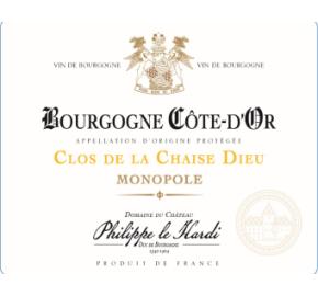Domaine du Château Philippe le Hardi - Clos De La Chaise Dieu Blanc - Monopole label