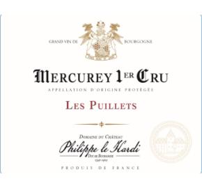 Domaine du Château Philippe le Hardi - Mercurey 1er Cru Rouge Les Puillets label