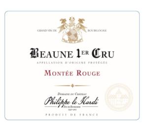 Domaine du Chateau Philippe le Hardi - Beaune 1er Cru Montee Rouge label