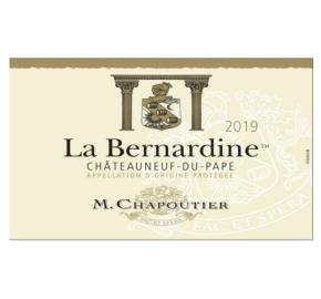 Chapoutier - Chateauneuf-du-Pape La Bernardine Blanc label