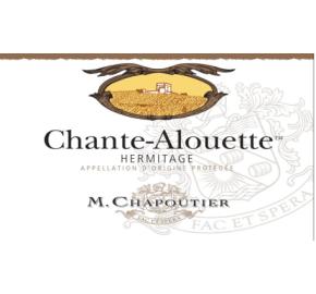 M. Chapoutier - Chante-Alouette Blanc label