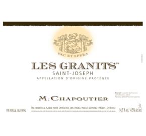 Chapoutier - Saint-Joseph Les Granits Rouge label