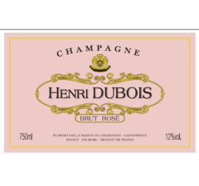 Henri Dubois - Brut Rose label