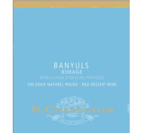 Chapoutier - Banyuls Rimage label