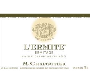 Chapoutier - Ermitage L'Ermite Blanc label