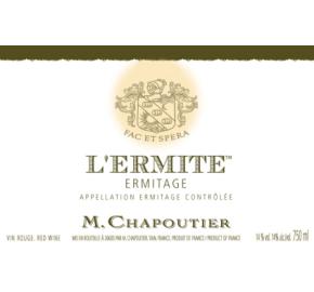 Chapoutier - Ermitage L'Ermite Rouge label