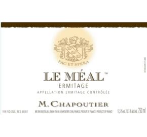 Chapoutier - Ermitage Le Meal Rouge label