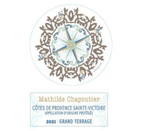 Mathilde Chapoutier - Grand Ferrage Rose label