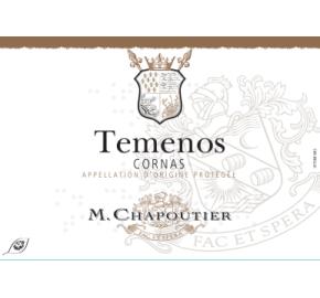 Chapoutier - Cornas Temenos label