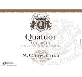 Chapoutier - Cote-Rotie Quatuor label
