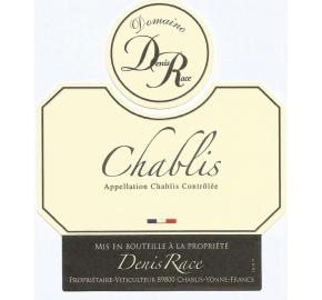 Domaine Denis Race - Chablis label