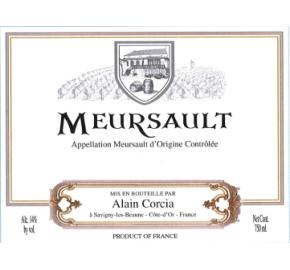 Collection Alain Corcia - Meursault label