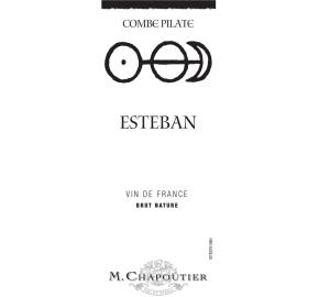 Chapoutier - Esteban La Combe Pilate Brut nature label