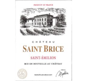 Chateau Saint Brice label