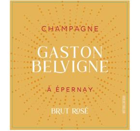 Gaston Belvigne Brut Rose - Epernay label