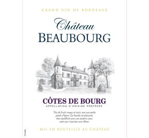 Chateau Beaubourg Cotes de Bourg label