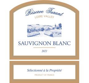 Reserve Turant - Sauvignon Blanc label