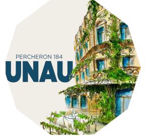 Unau - Percheron 184 - Mourvedre Blanc label