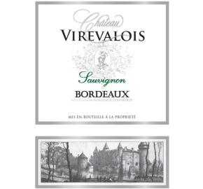 Chateau Virevalois - Bordeaux Blanc Sauvignon label