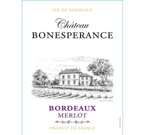 Chateau Bonesperance label