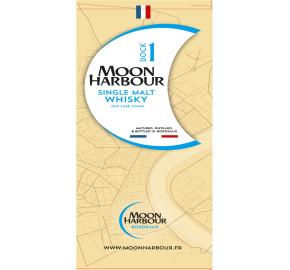 Moon Harbour - Dock 1 - Single Malt Whisky label