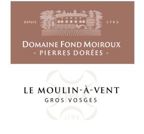 Domaine Fond Moiroux - Moulin a Vent - Gros Vosges label