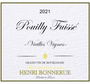 Henri Bonnerue - Pouilly-Fuisse Vieilles Vignes label