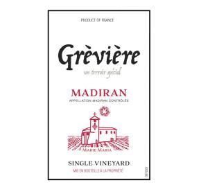 Vignobles Marie Maria - Greviere Madiran label