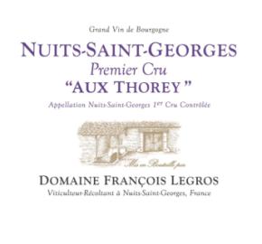 Domaine Francois Legros - 	Nuits St Georges 1er Aux Thorey label