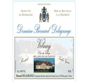 Domaine Bernard Delagrange - Volnay Clos du Village label