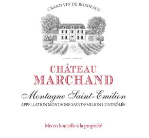 Chateau Marchand - Montagne St. Emilion label
