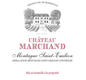 Chateau Marchand - Montagne St. Emilion label