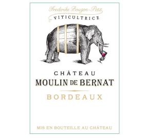 Chateau Moulin de Bernat label